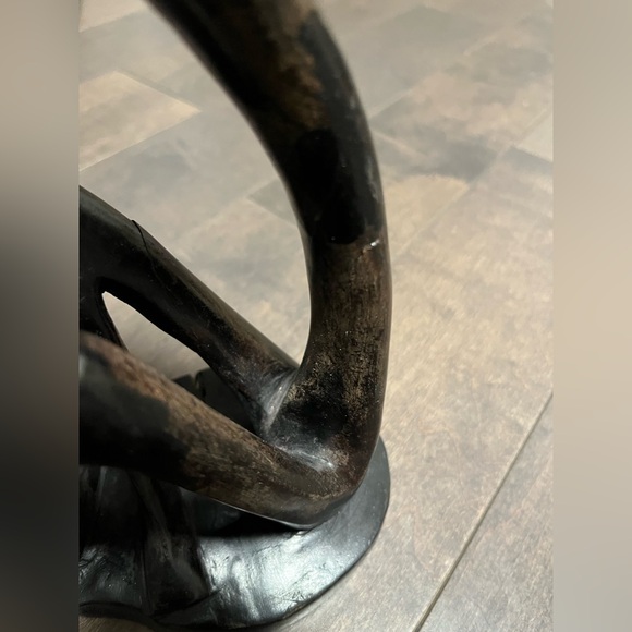 Wooden figure - the thinker - african style - Picture 9 of 12